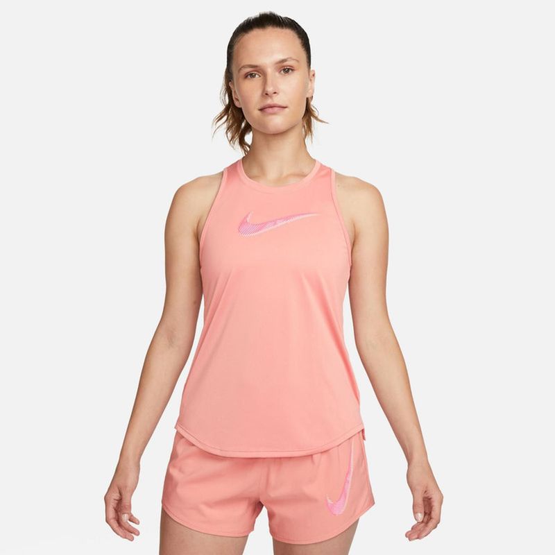 NIKE - Camiseta Mujer Nike Dri Fit Swoosh Ta