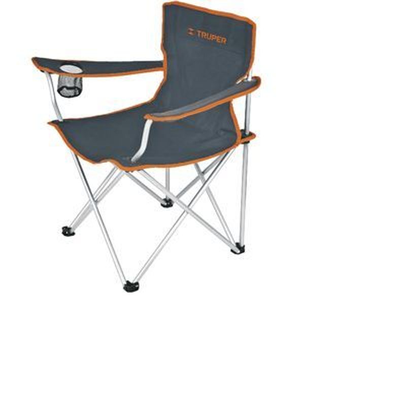 TRUPER - Silla Plegable Camping Con Estuche Portátil Truper