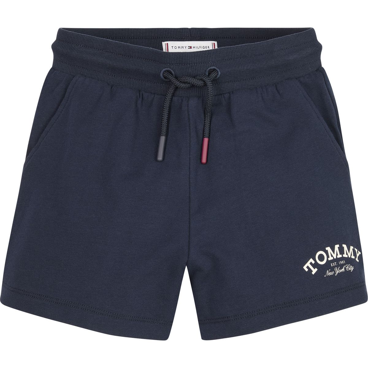 TOMMY HILFIGER - Short Azul Con Bolsillos Laterales Para Niña Tommy Hilfiger
