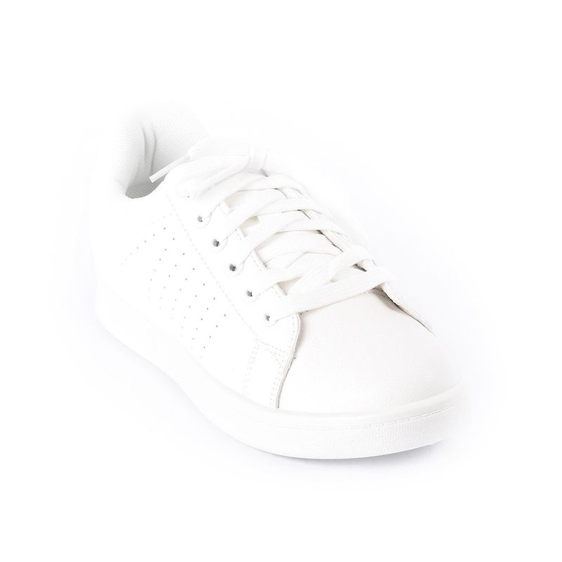 PRICE SHOES - Price Shoes Tenis Moda Infantil 704PU16T01BLANCO