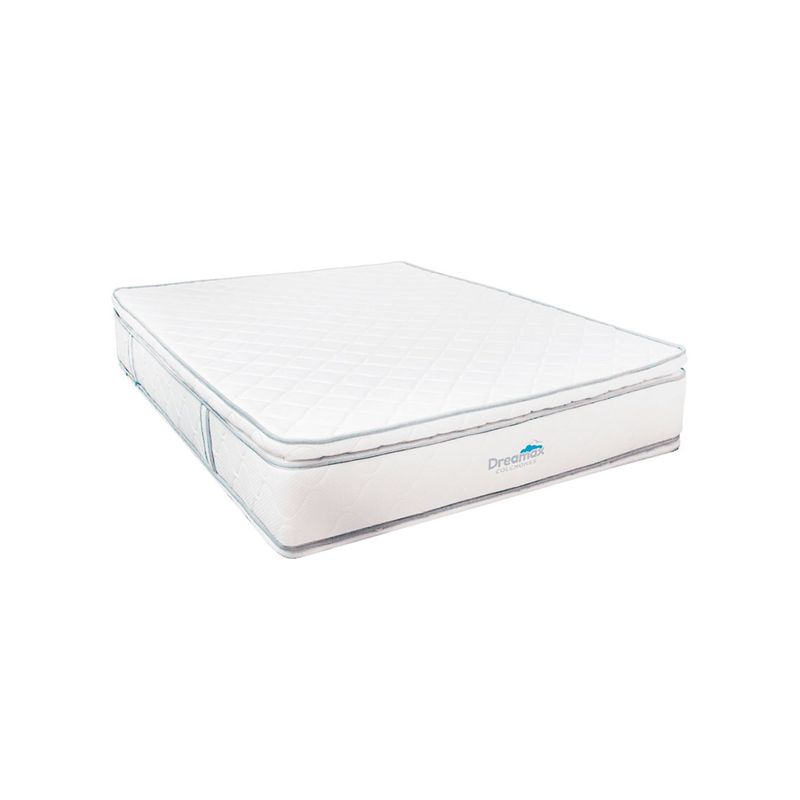 GENERICO - Colchón DREAMAX SKY BLUE ortopédico blanco King