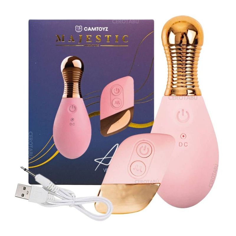 GENERICO - Huevo Vibrador Inalámbrico Control A Distancia Recargable