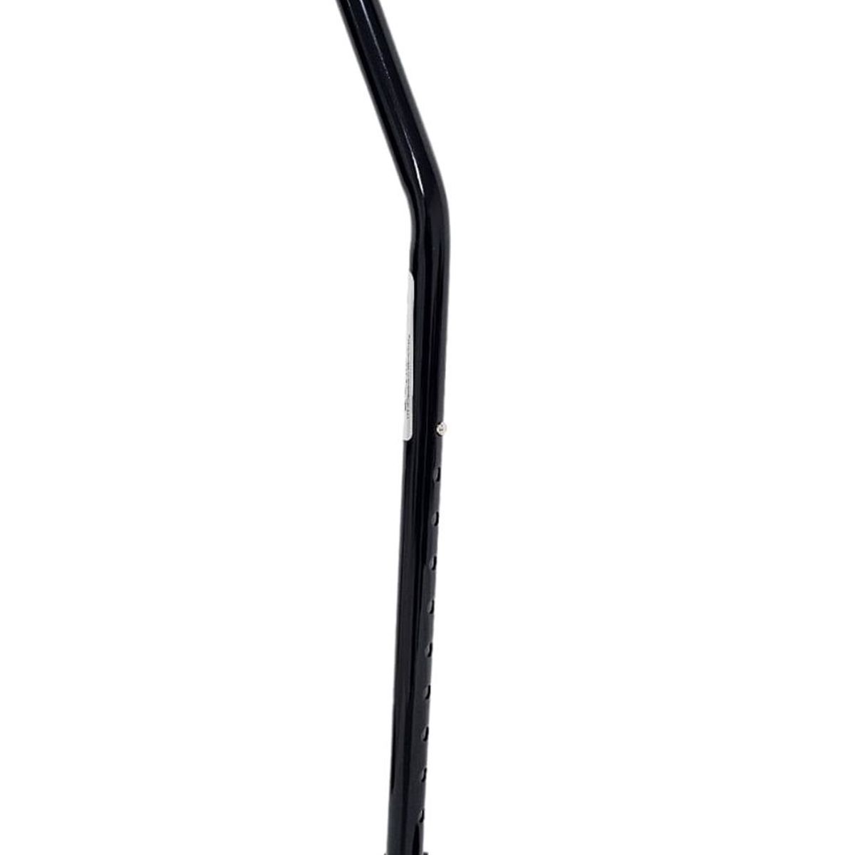 VALCRI - BASTON 4 APOYOS EN ALUMINIO GRADUABLE COLOR NEGRO