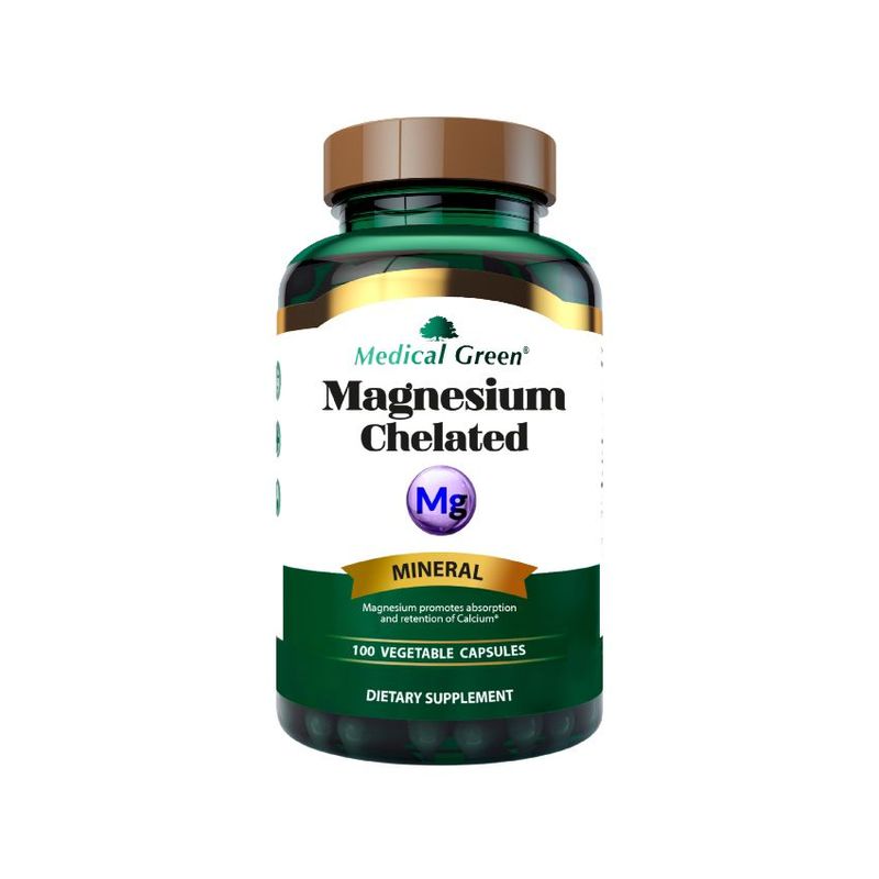 MEDICAL GREEN - Magnesio Chelated 400 Mg x 100 Mg