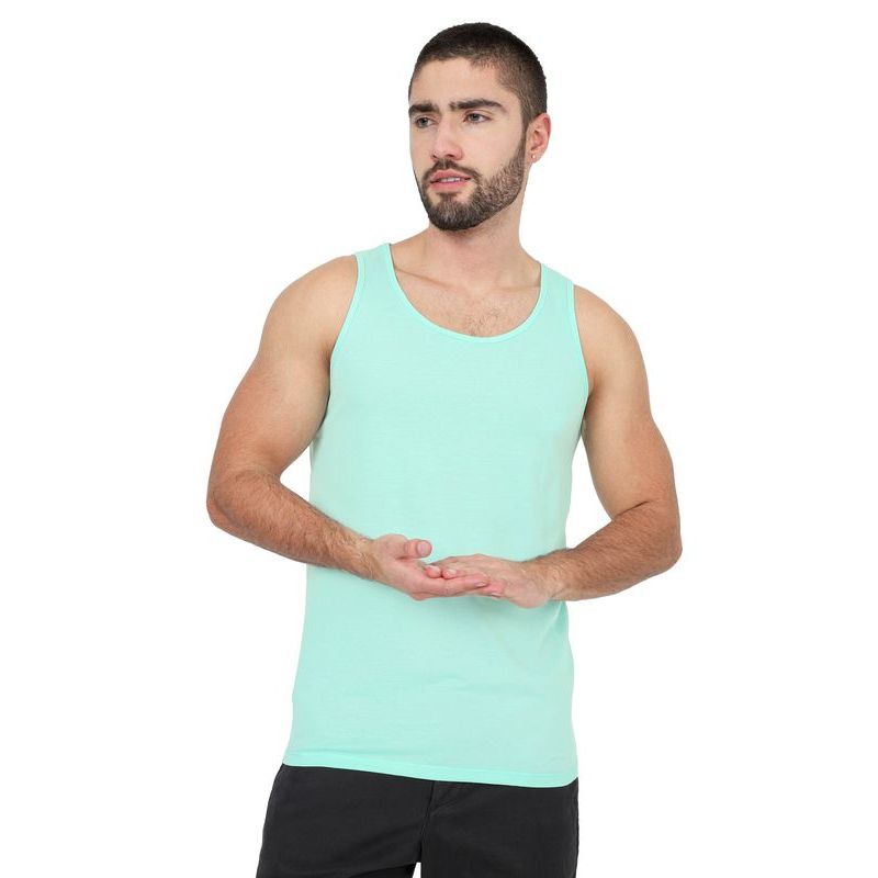 MANPOTSHERD - Camisilla Hombre Menta Manpotsherd