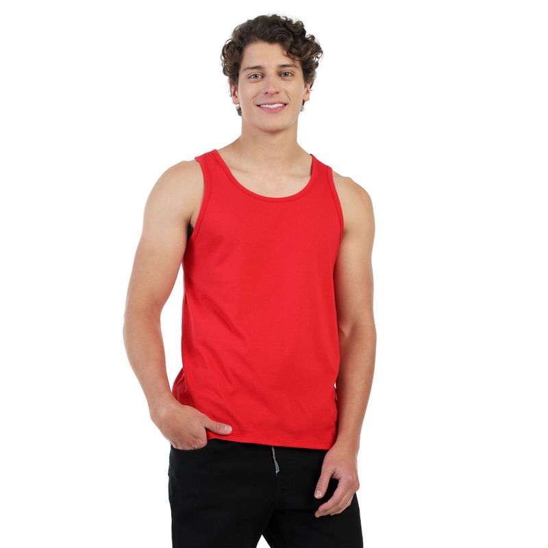 MANPOTSHERD - Camisilla Hombre Rojo Manpotsherd
