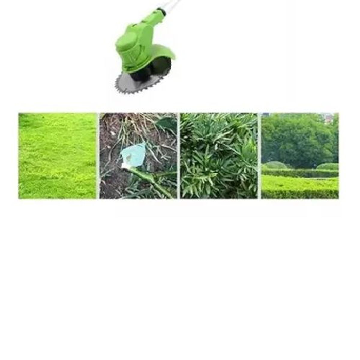 GENERICO - Guadaña Cortadora de césped inhalambirca Portátil 24W