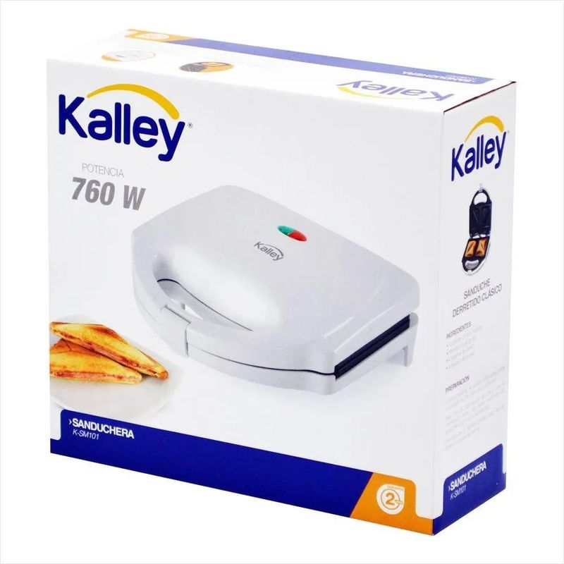 Sanduchera De Puestos Kalley K-sm102 Blanco KALLEY