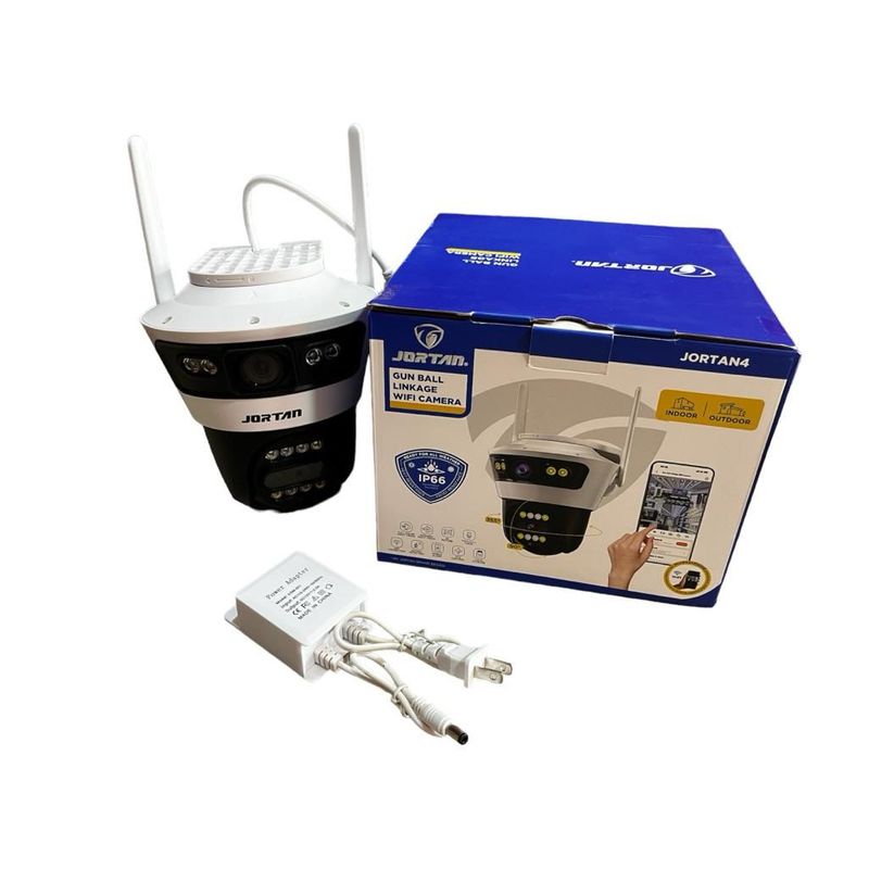 AWEI - Camara De Seguridad Exterior Ptz Doble Lente Ip Wifi NO INCLUYE SD