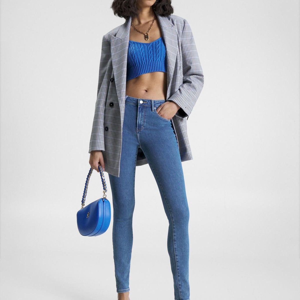 TOMMY HILFIGER - Jeans Como Th Flex Ceñidos De Talle Medio Tommy Hilfiger