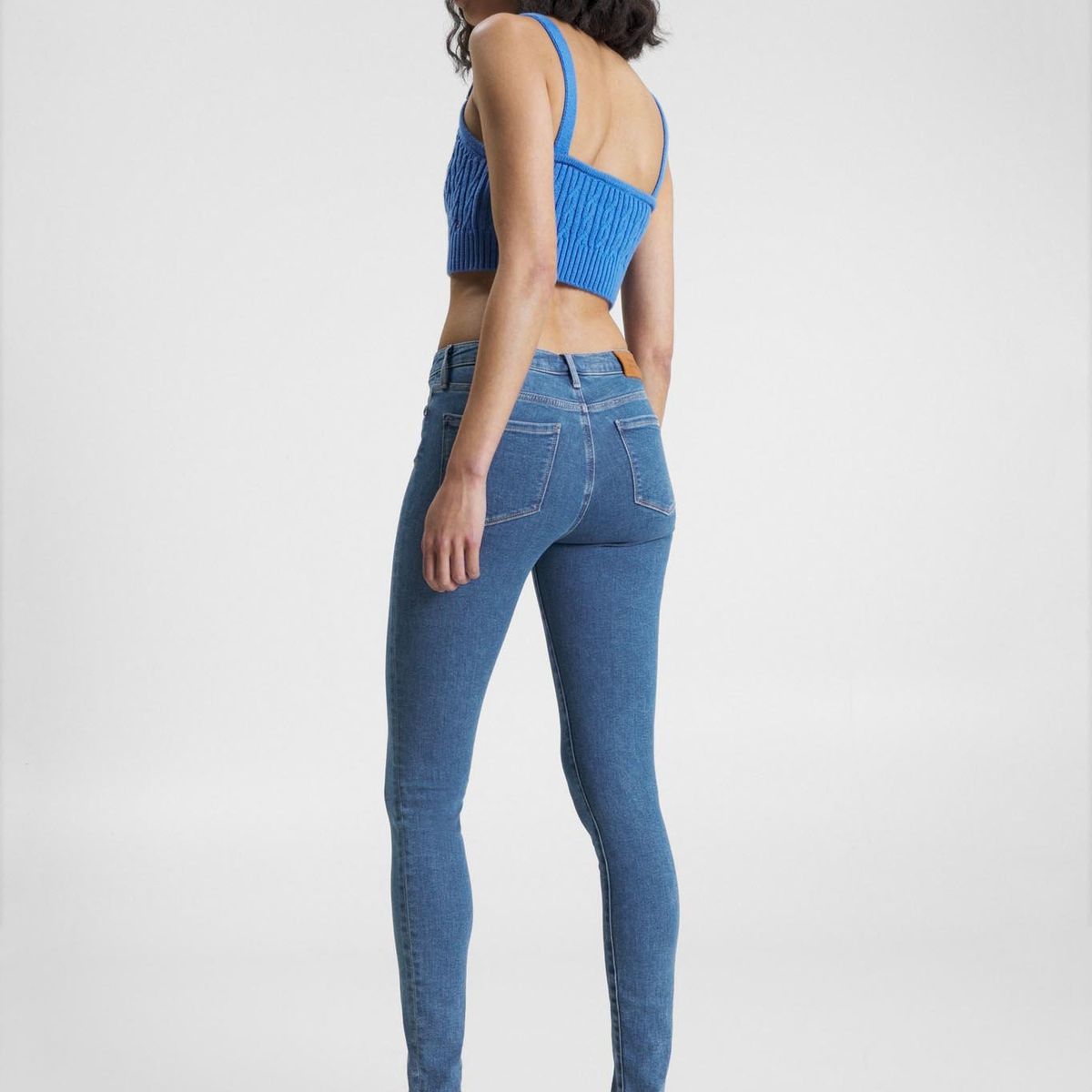 TOMMY HILFIGER - Jeans Como Th Flex Ceñidos De Talle Medio Tommy Hilfiger