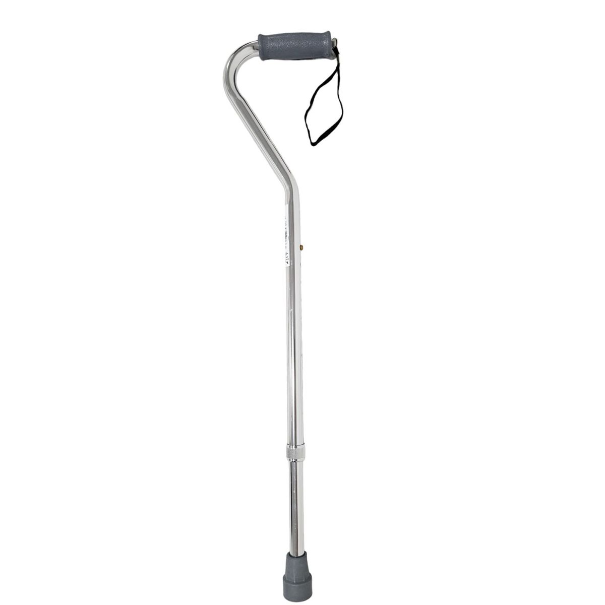 KONFORT PLUS - BASTON DE UN APOYO CUELLO DE CISNE EN ALUMINIO CROMO