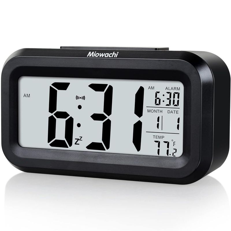 GENERICO - Despertador Digital De Temperatura Con Leds
