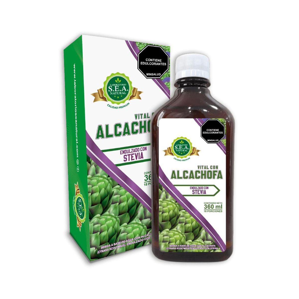GENERICO - ALCACHOFA VITAL BEBIDA 360ml SEA NATURAL
