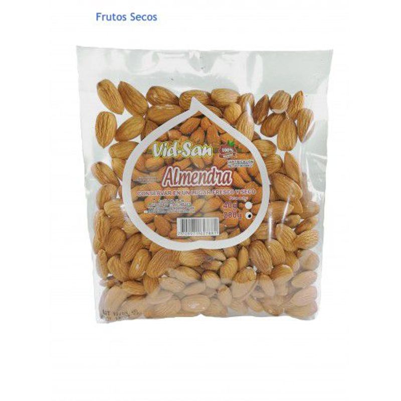 GENERICO - ALMENDRA 200g ALIMENTOS NATURALES VIDA SANA