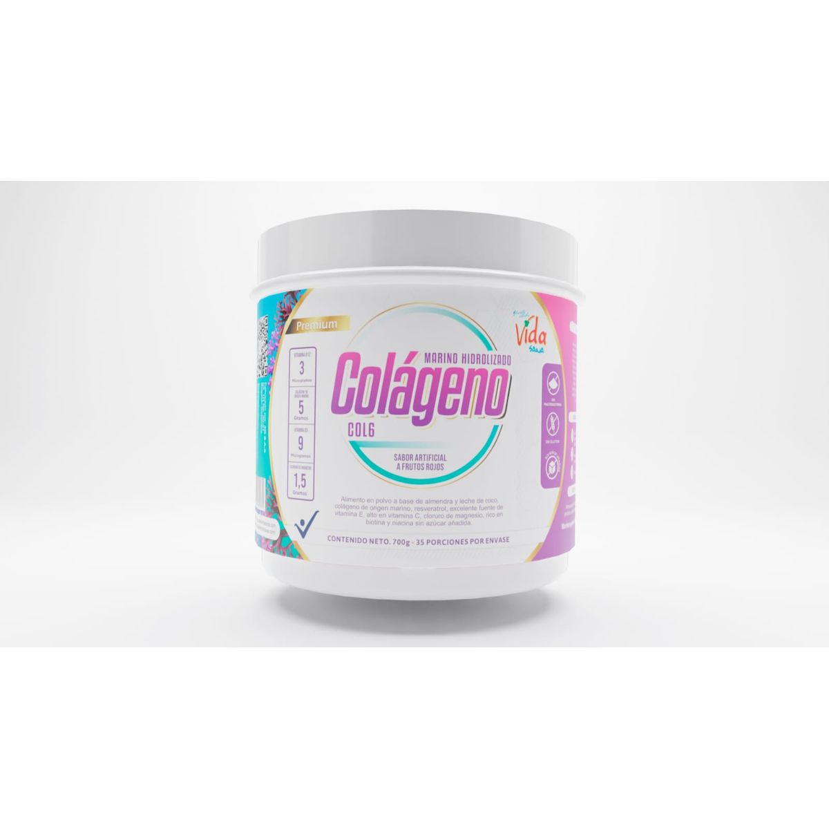 AN VIDA SANA - Colageno Marino Hidrolizado 700G