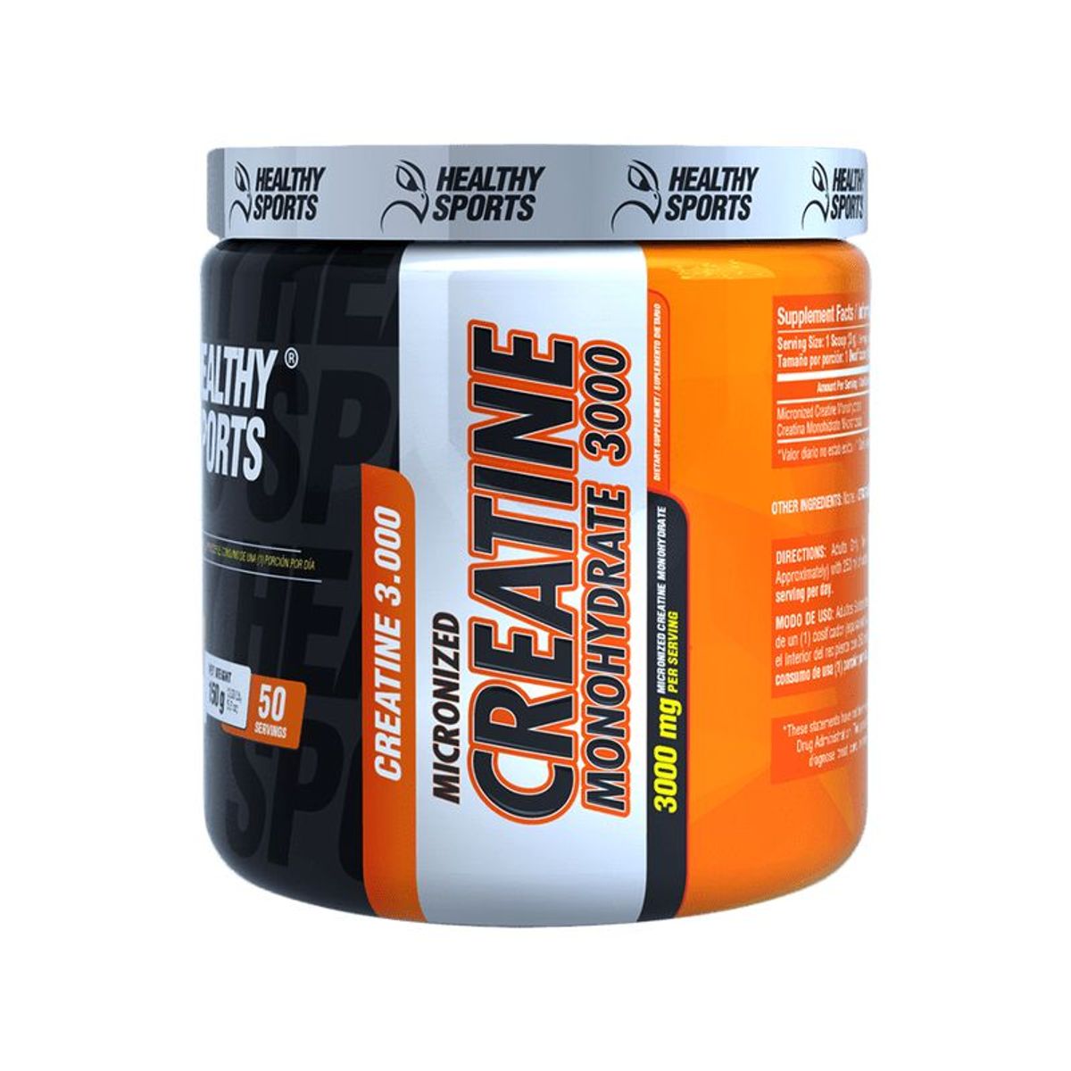 GENERICO - Creatina Monohydrate 3000 150G Healthy Sports