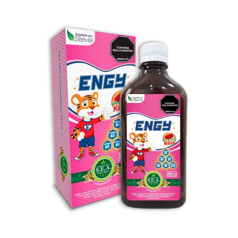 GENERICO - MULTIVITAMINICO PARA NIÑOS LIQUIDO ENGY 360ml SEA NATURAL