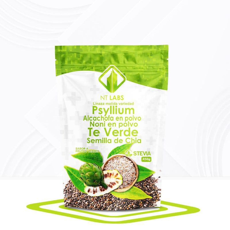 GENERICO - LINAZA PSYLLIUM TVERDE 450g BOLSA NT LABS