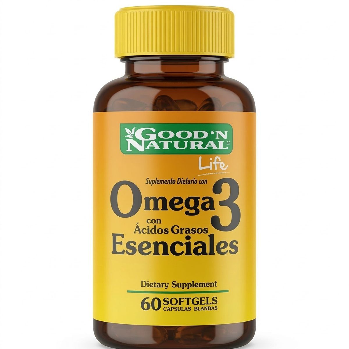 GOOD NATURAL - Omega 3 Fish Oil 60Softgels Good Natural