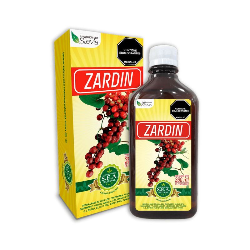 GENERICO - ZARDINK BEBIDA 360ml SEA NATURAL