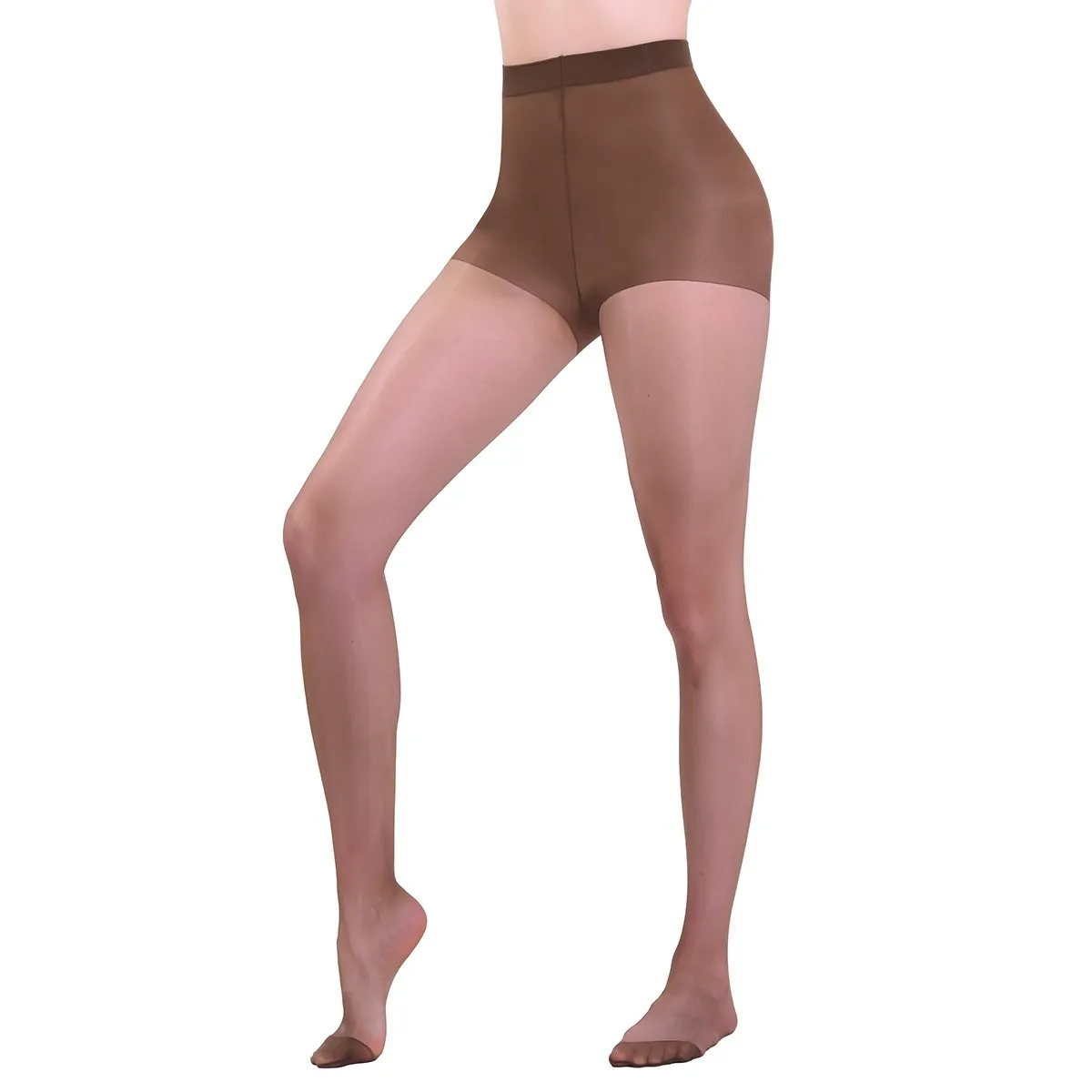 RITCHI - Media Velada Ritchi para Mujer Chic Seda Fría Alta Transparencia