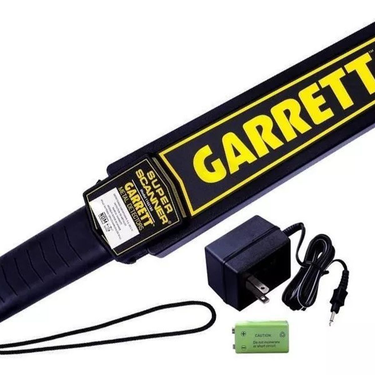 GENERICO - Detector De Metales Marca Garrett Super Scanner Tipo Paleta