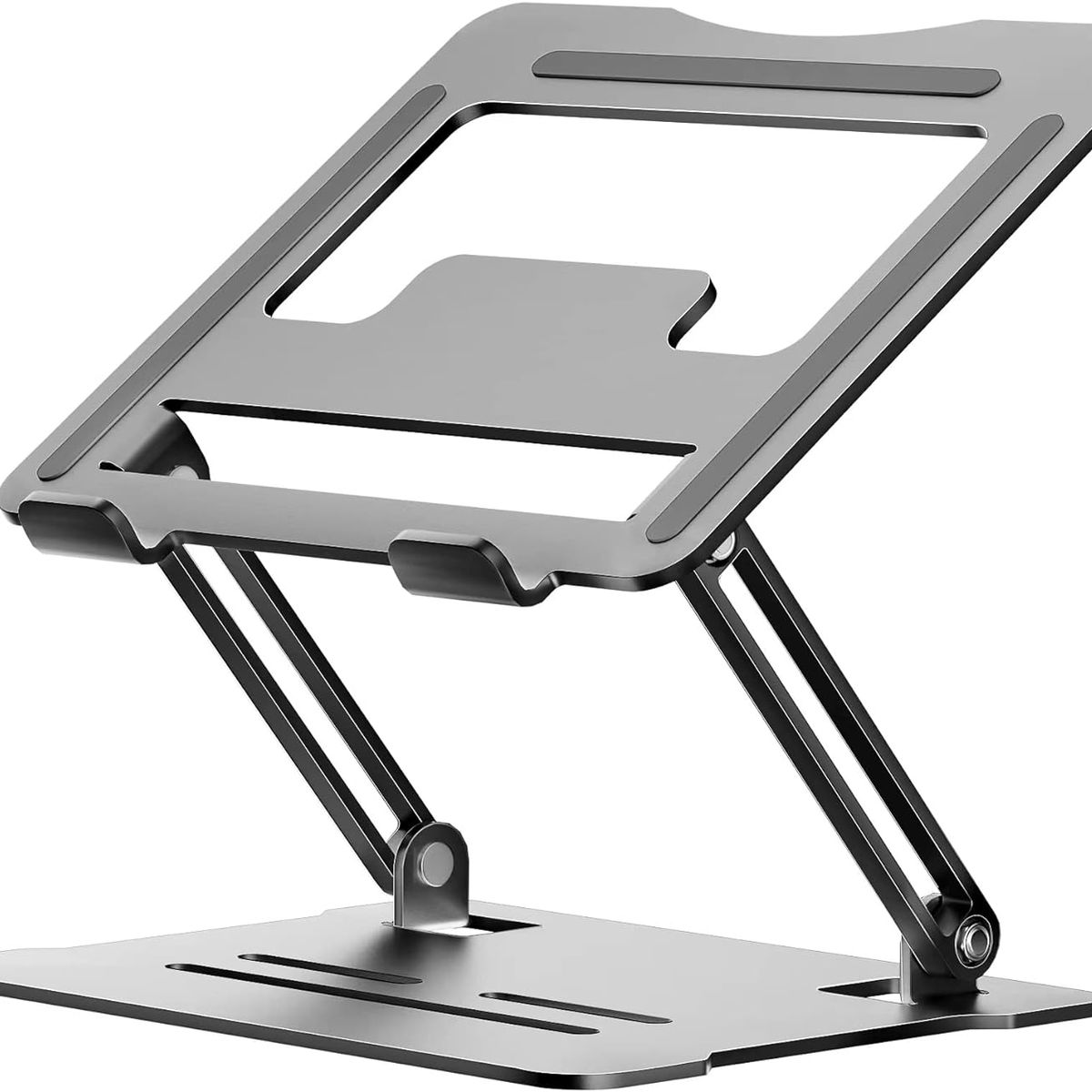 GENERICO - Base Soporte Ajustable para Portátil Laptop Ergonómico Aluminio