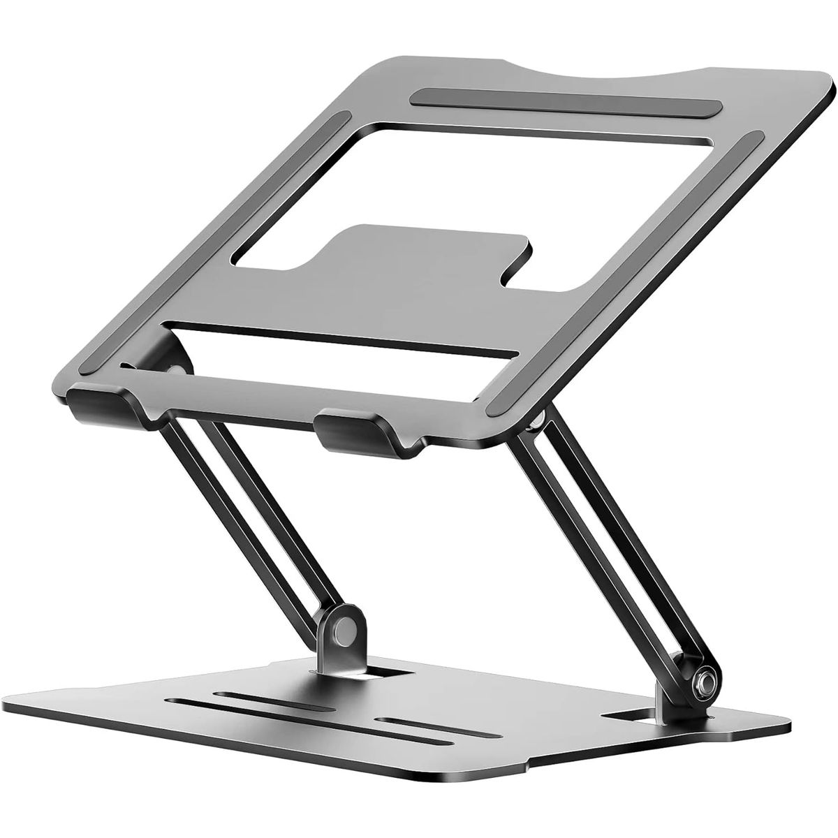 GENERICO - Base Soporte Ajustable para Portátil Laptop Ergonómico Aluminio