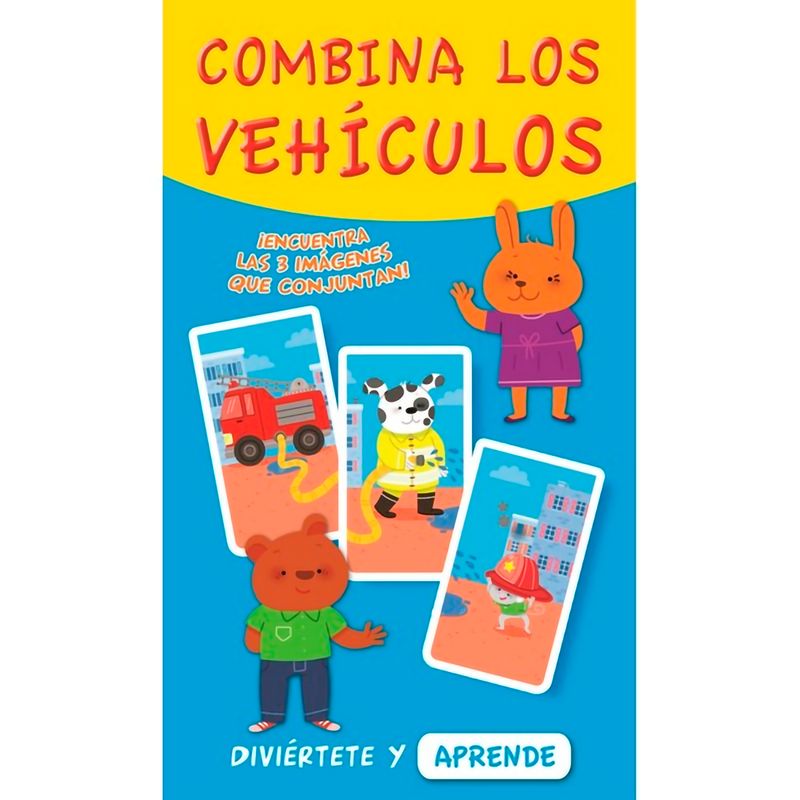GENERICO - Combina Los Vehículos. Diviértete Y Aprende