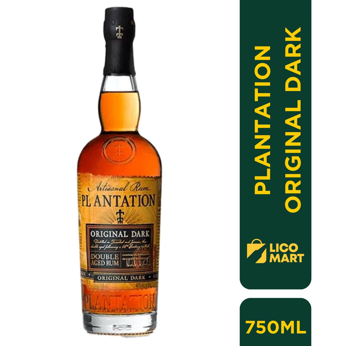 GENERICO - RON PLANTATION ORIGINAL DARK 750 ML BARBADOS