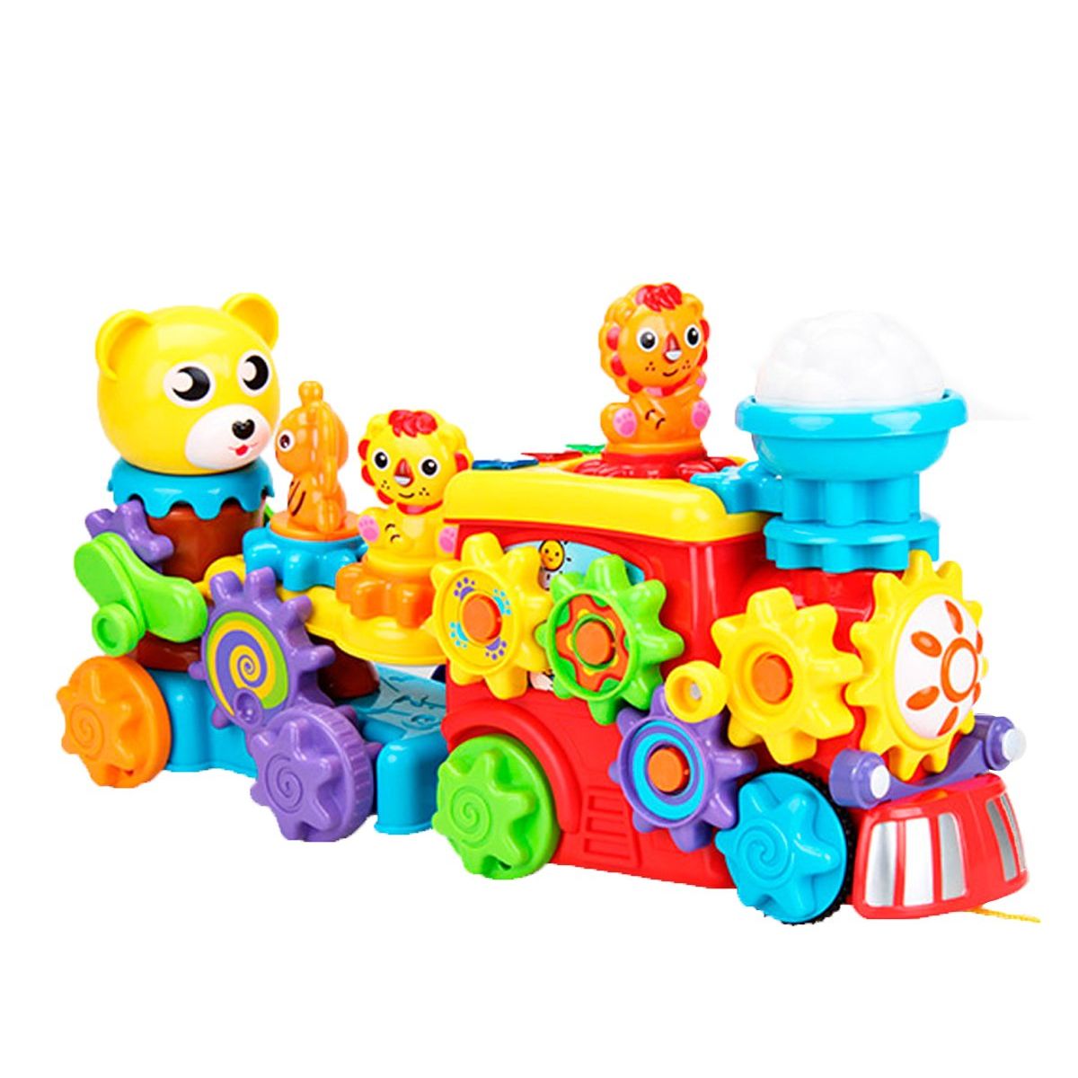 ENFANT'ASY - Tren Infantil Con Engranaje Luces Y Sonido Juguete Bebe