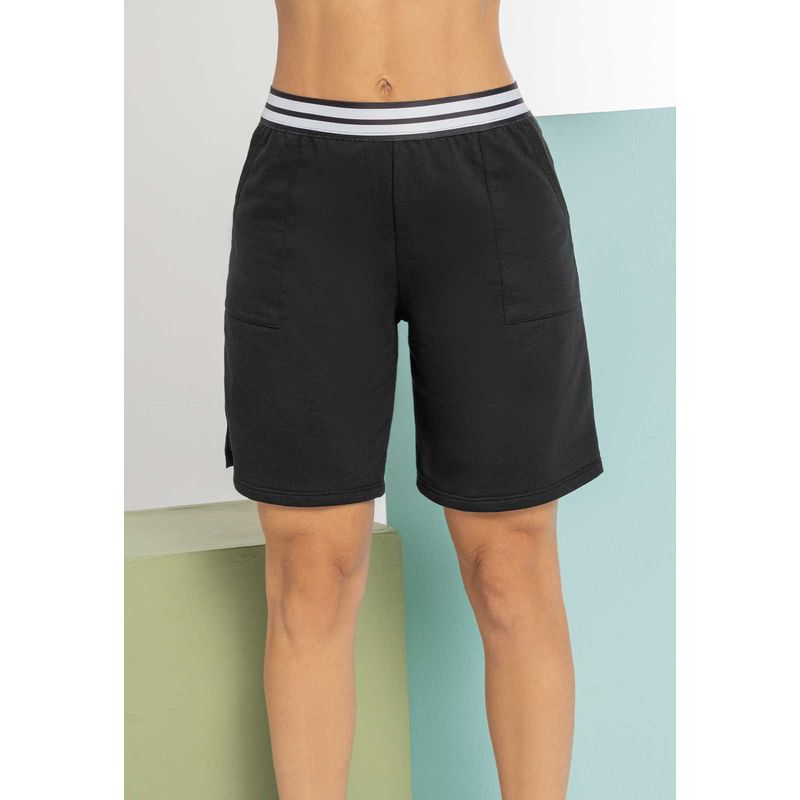 ATYPICAL - Bermuda Short Mujer Negro Atypical 101953