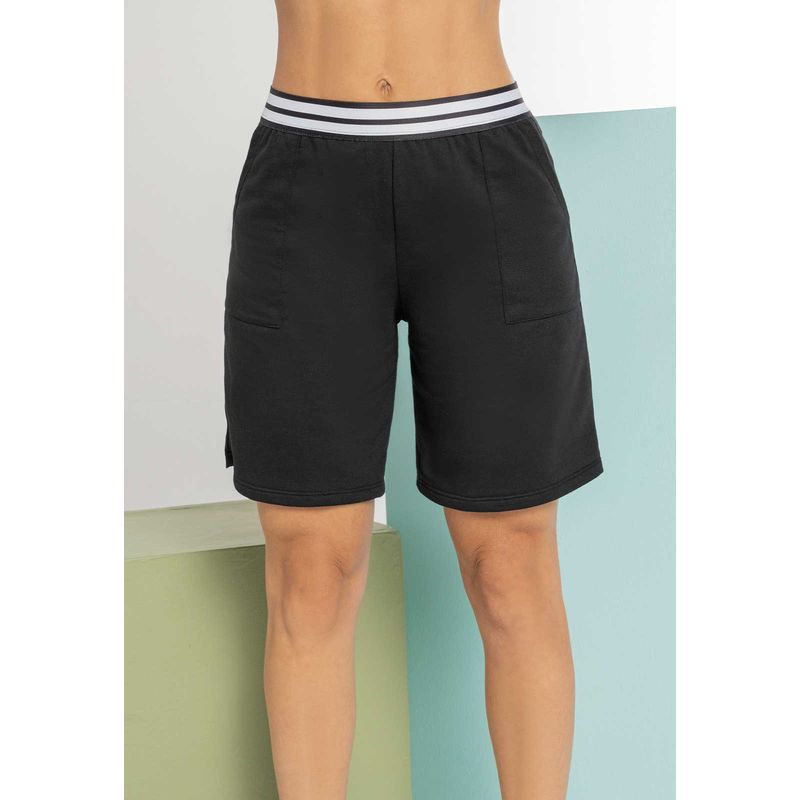 ATYPICAL - Bermuda Short Mujer Negro Atypical 101953