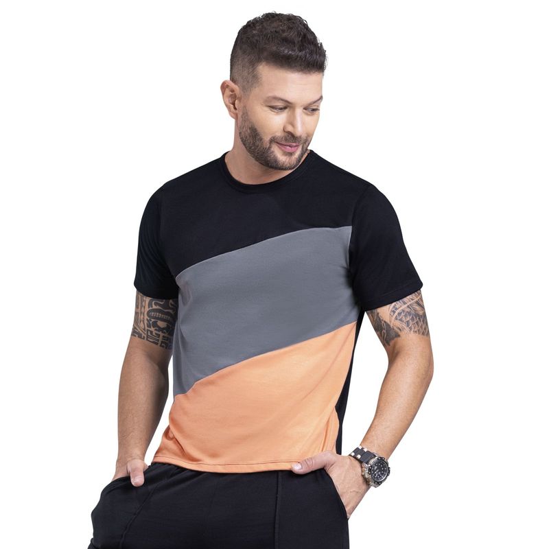 MARKETING PERSONAL - Camiseta Hombre Negro Mp 6069