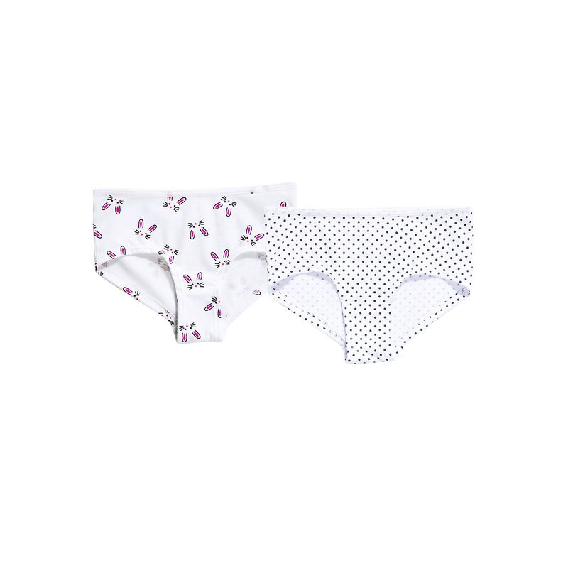 FORMAS INTIMAS - Cachetero Paq X2 Infantil Femenino Multicolor FI 294
