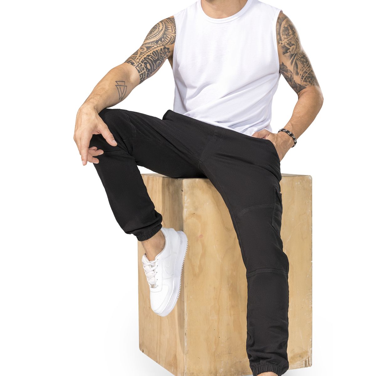 MARKETING PERSONAL - Camisilla Hombre Blanco Mp 353