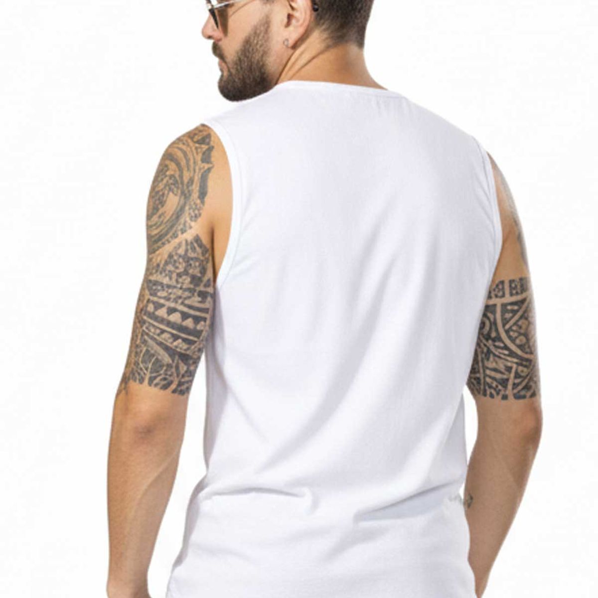 MARKETING PERSONAL - Camisilla Hombre Blanco Mp 353