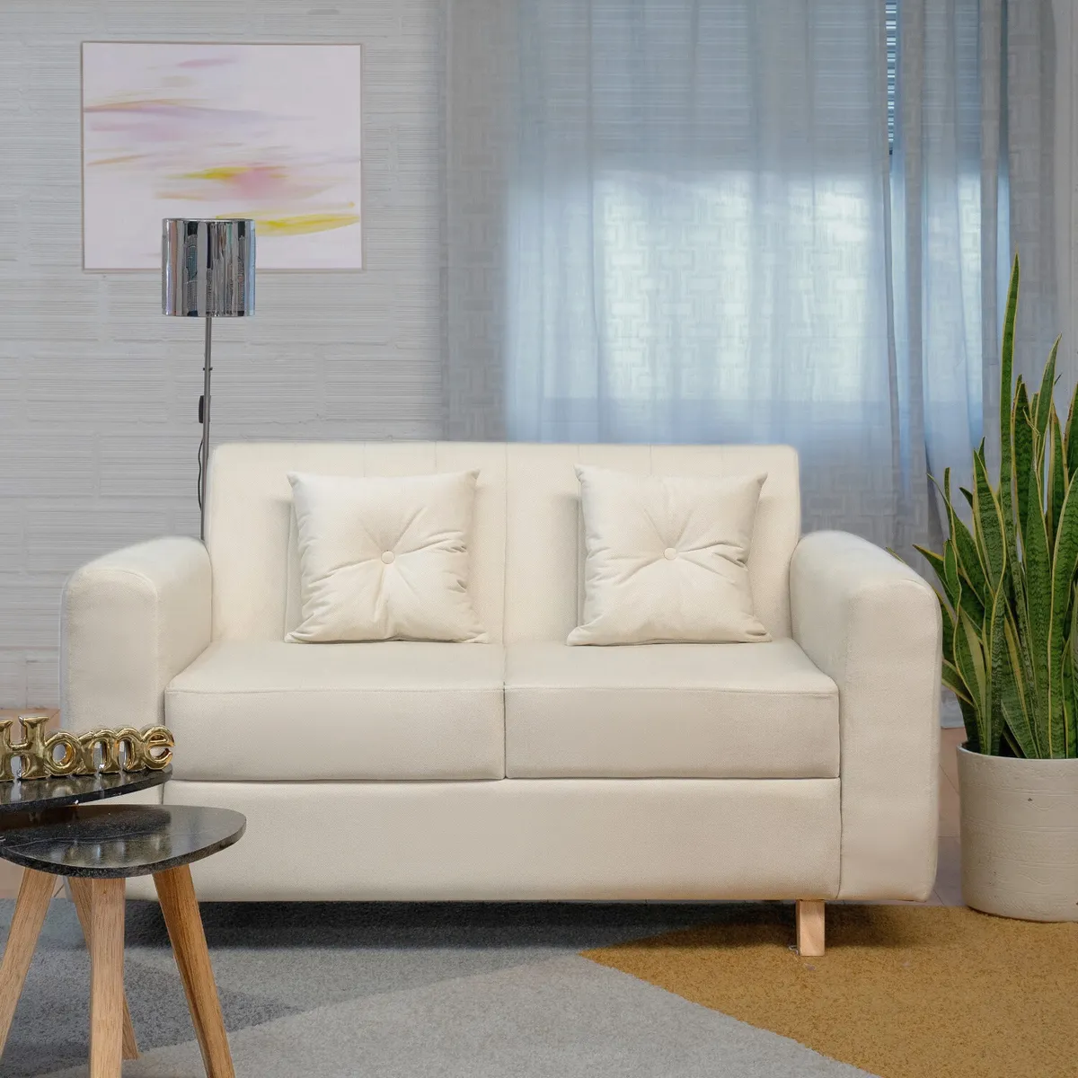 ARMONIA HOME - Sofa Sevilla Marfil 2ptos