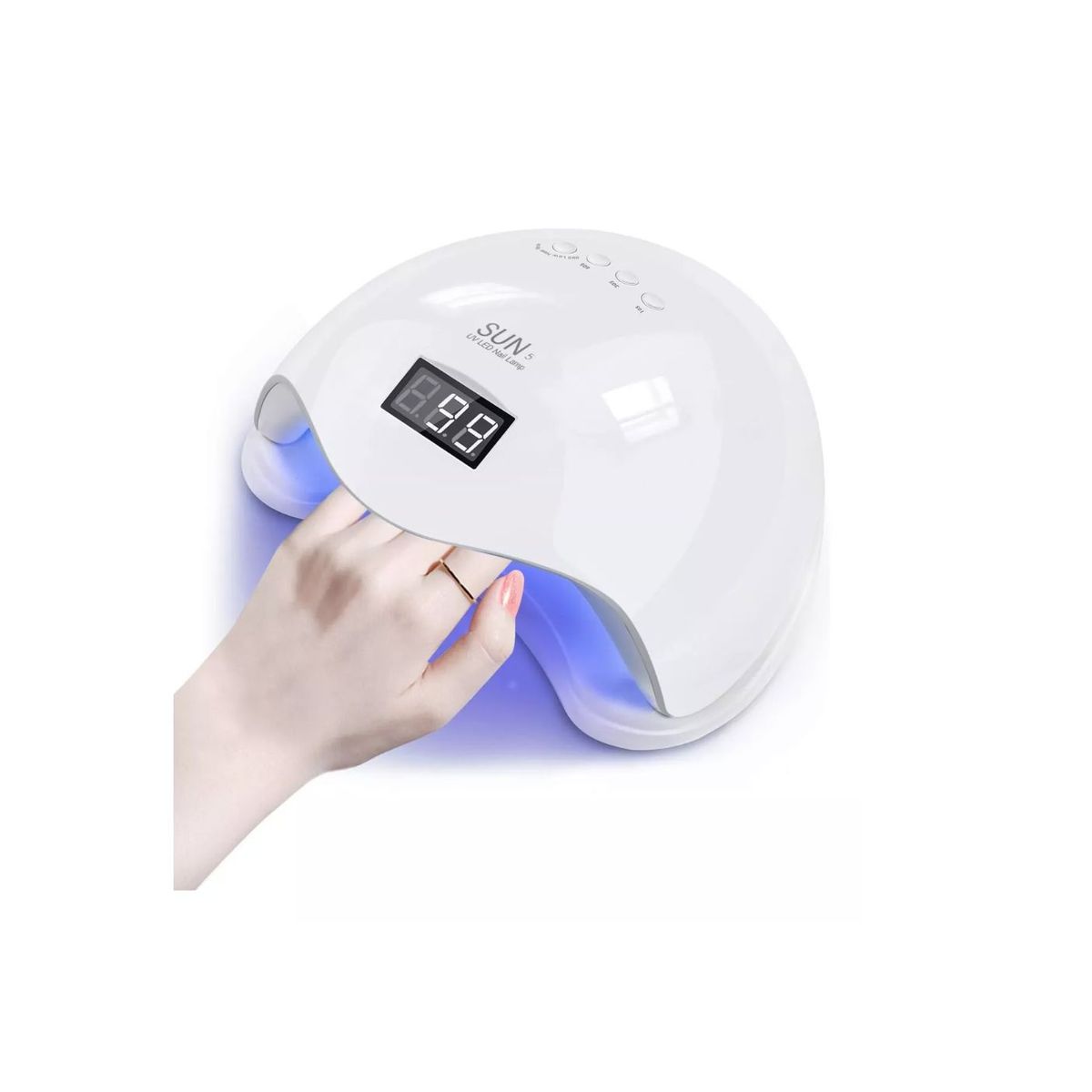 SUN - Lampara Led-uv De Uñas Gel Profesional Secado Rápido 48watts