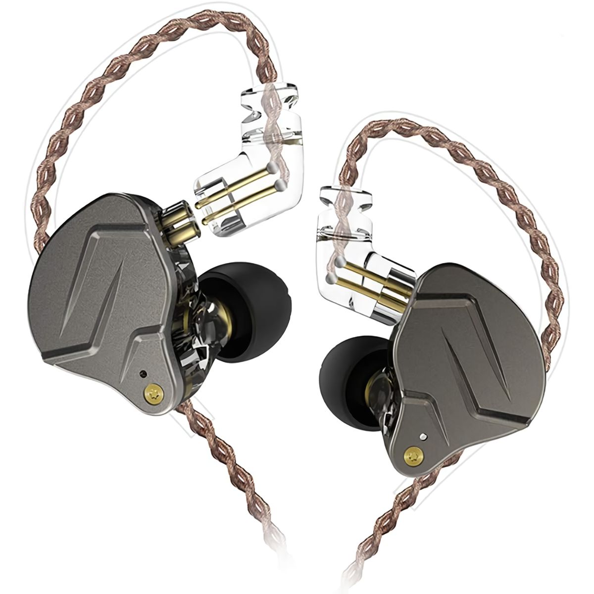 KZ - KZ ZSN PRO Audífonos Alta Fidelidad Gris con micrófono