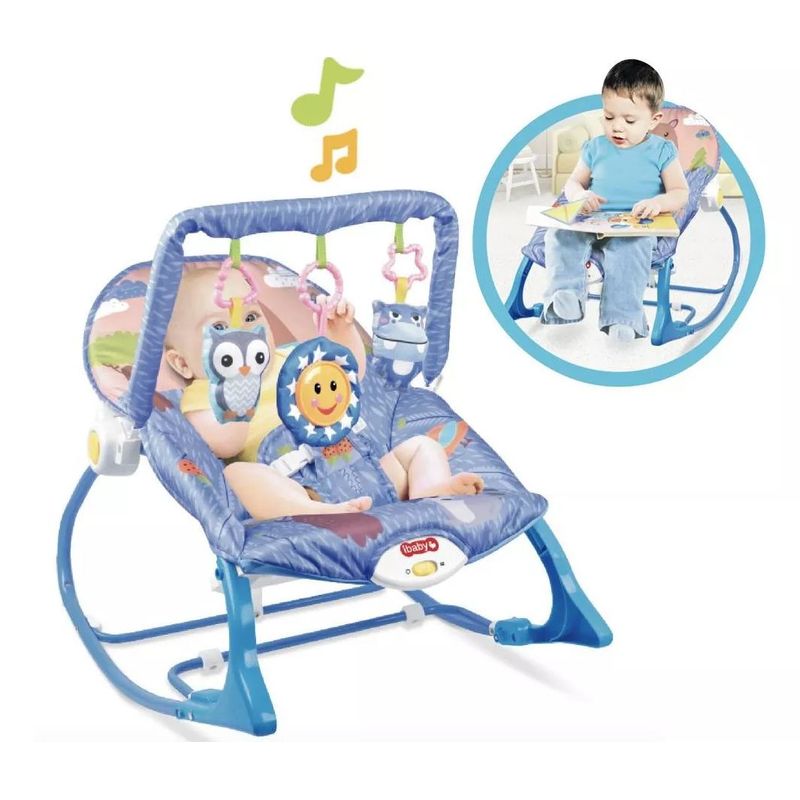 JUGUETERIA EXPRESS - Silla mecedora vibradora musical para bebes niños