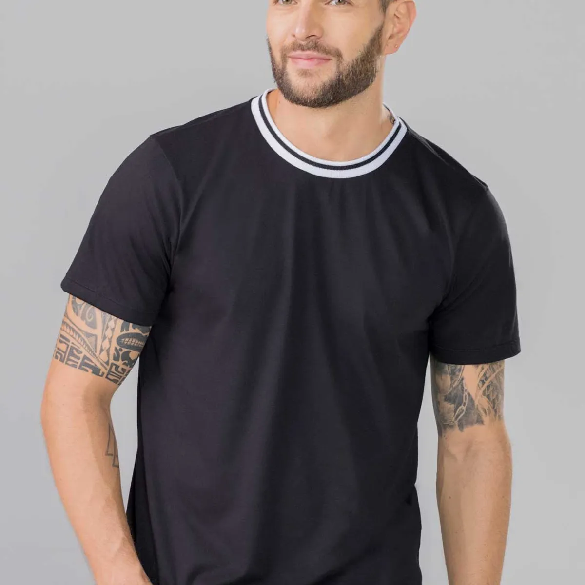 MARKETING PERSONAL - Camiseta Hombre Negro Mp 351