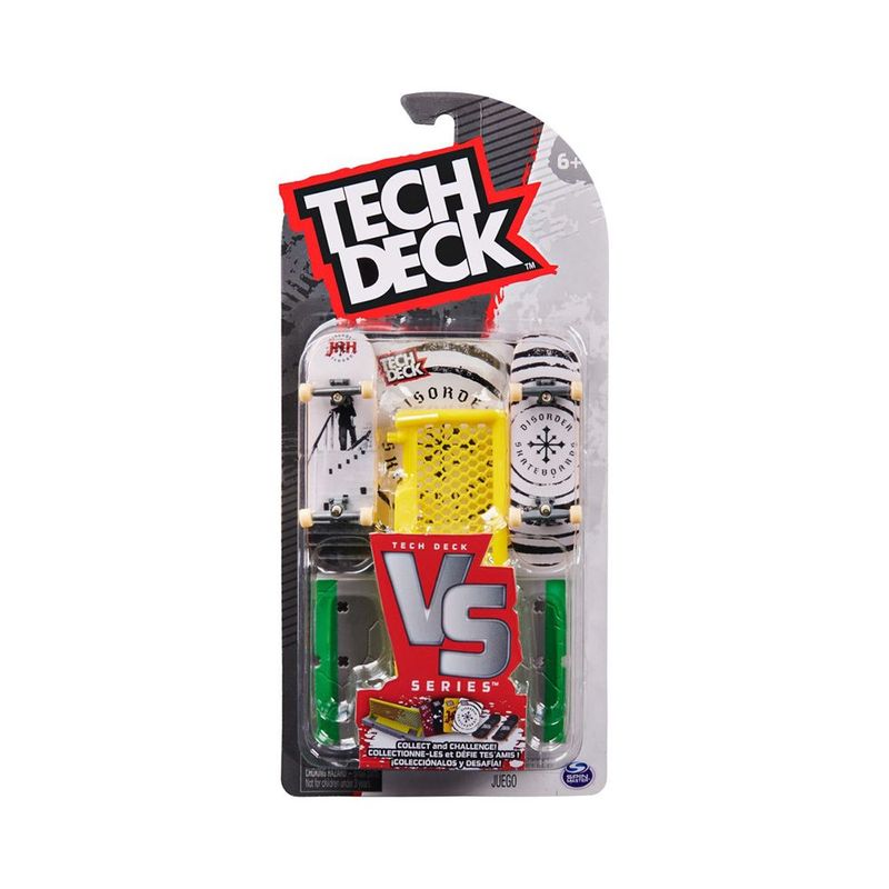 SPIN MASTER - Tech Deck Serie Versus X 2 Unidades Spin Master