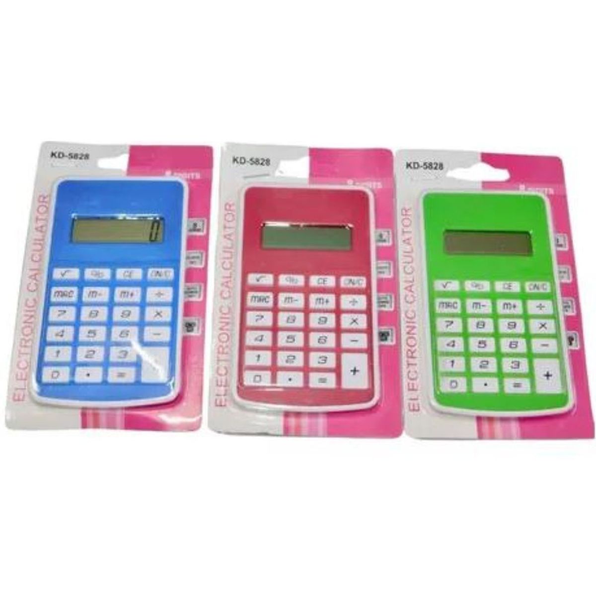 GENERICO - Calculadora 8 Dígitos Pequeña Portátil De Bolsillo