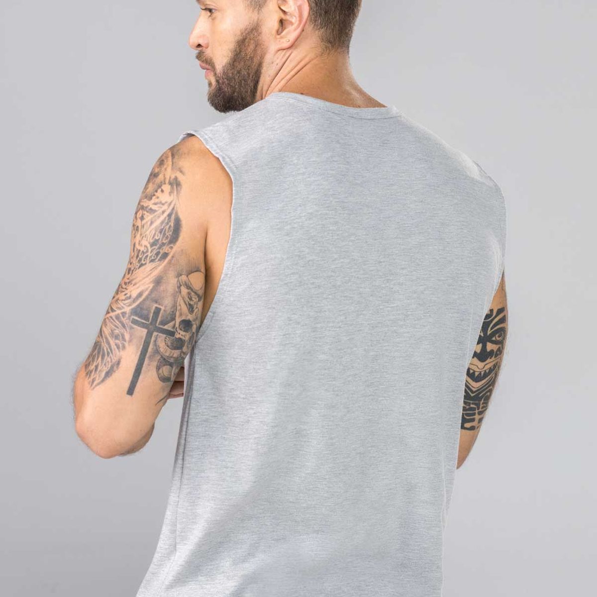 MARKETING PERSONAL - Camisilla Hombre Gris Mp 353