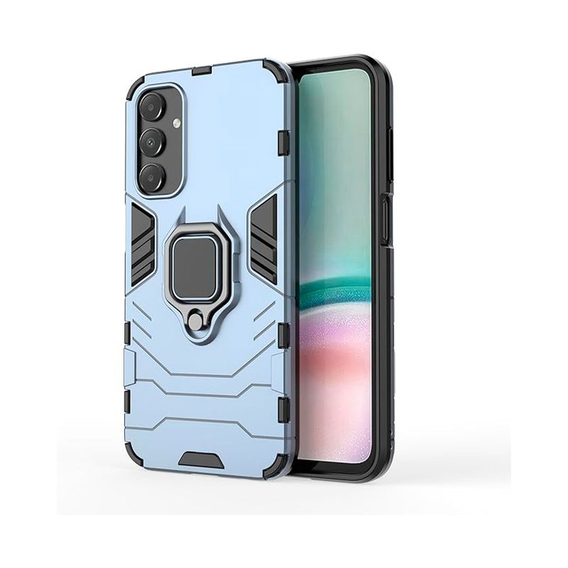 GENERICO - Estuche Anti Golpes con anillo para Samsung Galaxy A55 Azul