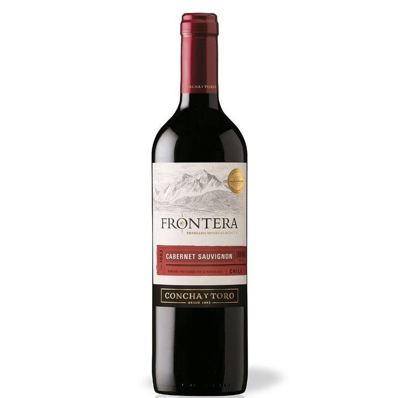FRONTERA - VINO TINTO FRONTERA  CABERNET SAUVIGNON 750 ML