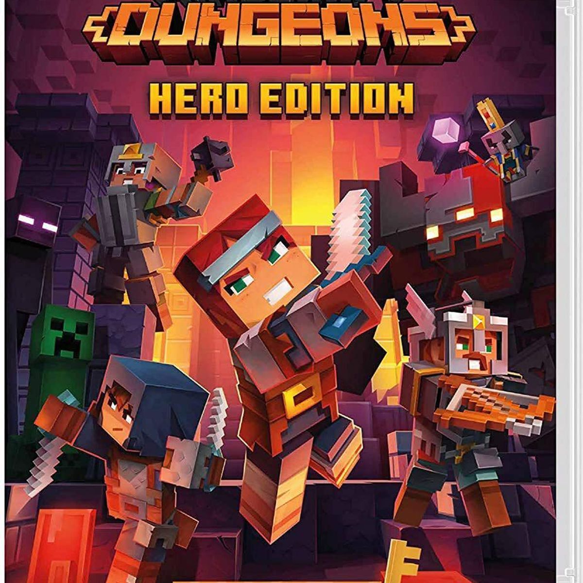 MOJANG - Minecraft dungeons hero edition - nintendo switch