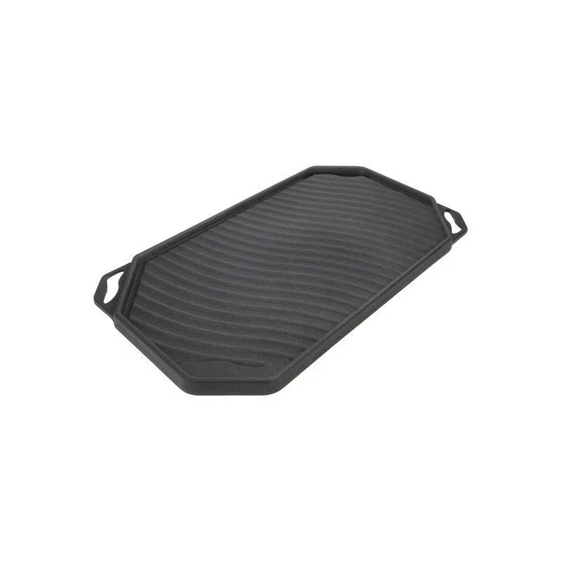 IMUSA - Plancha Imusa Double Burner Antiadherente Aluminio Fundido